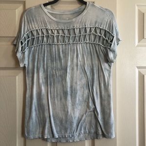 American Eagle Cut-out Tie-dye T-Shirt Size M